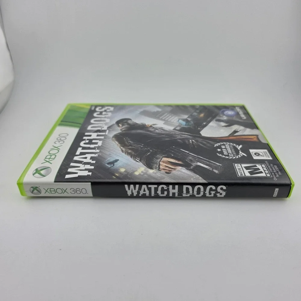 Watch Dogs Xbox 360 Ubisoft Action Adventure Game Black Fair‎ Condition READ